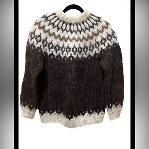 Samband of Iceland Wool Sweater Size XS Crew Neck Pullover